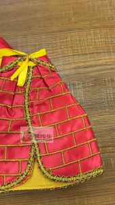 【易购乐】杭州机绣袈裟袍 -红色 地藏王袍 /神袍 / 披风 /神像披风 / 袈裟袍 /袈裟 /神料 /拜拜