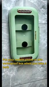 Bathroom Waterproof Mobile Phone Box Bath Watch TV Mobile Phone Stand Toilet Chase Drama Artifact