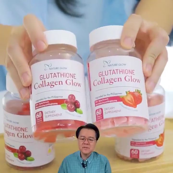 Glutathione collagen glow 6 bottles (6個)(Nature Glow Glutathione collagen glow 6 bottles (6個)(Nature Glow