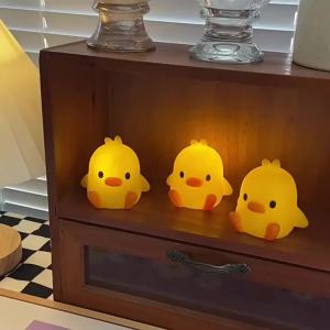 Cute Duck Night Lamps animal Nightlights Desktop Ornament Decorative Table Lights for Bedroom Bedside Sleeping Lamp