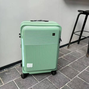 Large Capacity Travel Suitcase Front Opening Side Cover 24 Inch Pull Rod Box 20 Inch Womens Carry-On Luggage Fashion Trend