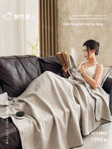 Cosmo Lady | Chăn Mùa Hè Bốn Lớp Bằng Cotton cho Ngủ Trưa ở Văn Phòng