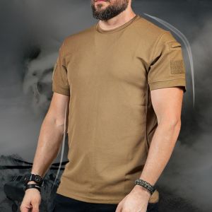 Helikon Herlikon Short Sleeve T-Shirt Mens Summer Tactical round Neck Outdoor Quick-Drying Sports Half Sleeve T-Shirt Recommend