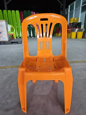 Ghế dựa nhỏ màu cam