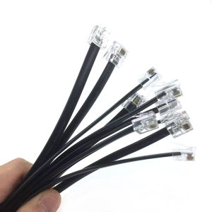 15CM/25CM/35CM/45CM /50CM 28AWG 6P6C Ev3 Date Cable Wires For DIY Moc 45544 45560 bricks NXT EV3 Motor Sensor Education Building Blocks Connection Line