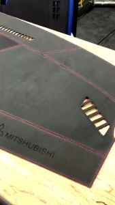 Thảm Taplo Da Pu Nappa 3D Mitsubishi Outlander 2017 - 2024 Được Thiết Kế Ghép Nối Trên Bề Mặt Thảm (Các mẫu lựa chọn)