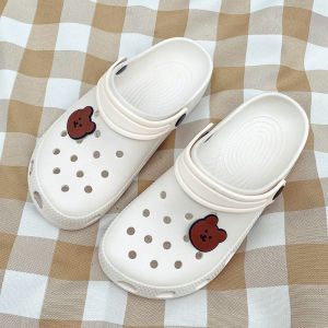 IELGY รองเท้าแตะกันลื่นสำหรับผู้หญิงแฟชั่นชายหาดน่ารัก