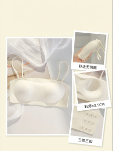 CHANGQIANGSHI | Gathering Small Bust Invisible No-Slip Bra