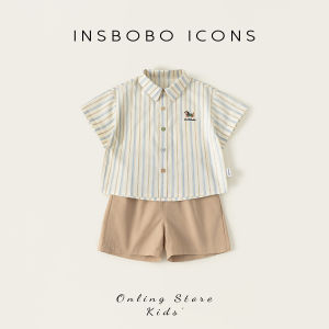 insbobo | Summer New Stylish Boy Clothing Set