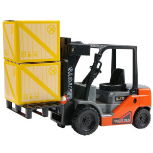 Large Construction Vehicle Toy for Boys Forklift Excavator Crane Model