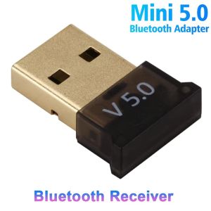 2 In 1 USB Bluetooth 5.0 Adapter Wireless Bluetooth USB Dongle Computer Bluetooth Adapter For Laptops Audio Receiver Transmitter