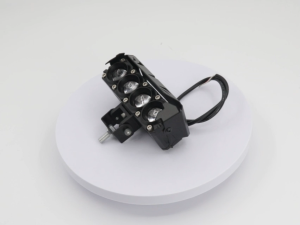 120W Double LED Mini Driving Light for Motorcycle Headlight Fog Lamp 2 Color All Weather With Switch Aluminum Alloy DC12-80V IP68 Waterproof
