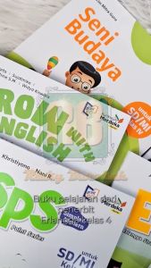 Buku Pelajaran SD Kelas 4 IV Kurikulum Merdeka ESPS Erlangga Terbaru Lengkap dan Original