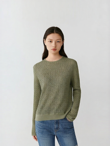 ICICLE | Autumn Lightweight Fine Cotton Pullover Knitwear