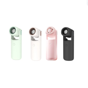 High-Speed Neck-Hanging Handheld Small Fan 3000mAh 340° Adjustable Angle 5-Speed Wind Speed