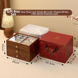 FANHAN | High-quality Wood Jewelry Box For Gold And Jewelry