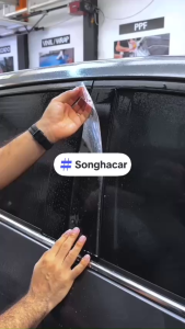 KIA Film PPF cao cấp dán Bộ trụ cửa dòng xe Kia chống xước và luôn bóng đẹp