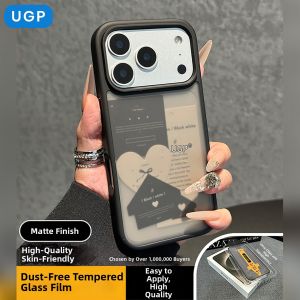 UGP | Clear Minimalist Matte Full Coverage Case