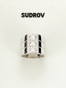 Silver Color Minimalist Stylish Ring 925 Silver