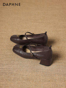 Daphne | Autumn Retro Mary Jane Pumps