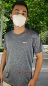 Áo thun nam mè V-H áo thun mè đốm có size 40-100kg chất thun co giản tốt 2 chiều Adam 1995@