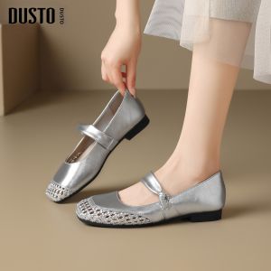 DUSTO | Lace Breathable Mary Jane Sandals Soft Bottom