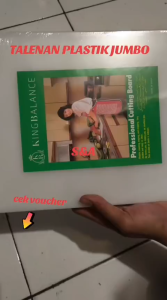 cutting board 37 cm/talenan plastik besar/papan potong plastik