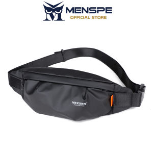MENSPE Mens Waist Bag Casual Chest Bag Fashion Messenger Bag Travel Bag Business Bag Large Capacity Phone Bag Waterproof Lightweight Bag Leisure Sport Street Bag for College Student