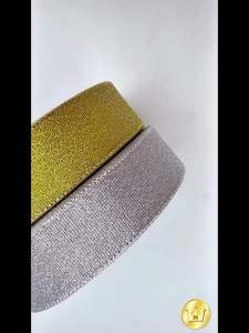 ริบบิ้นทราย สำหรับทำโบว์ตกแต่ง มีหลายขนาด