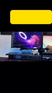 Đèn Livestream 3 in 1 Để Bàn kẹp 2 Điện Thoại 3 Chế Độ Sáng Hỗ Trợ Live StreamChụp ẢnhQuay VideoXem PhimHọc Online - T0396