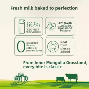 KANGXIYE | Inner Mongolia Special Honey-roasted Milk Chip High Calcium and Protein Snack
