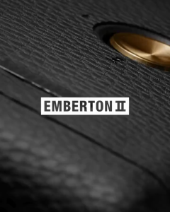 “Marshall Emberton II ลำโพงบลลูทูธพกพา กันน้ำ IP67 แบต 30+ ชม. เสียงสเตอริโอ พกพาง่าย”