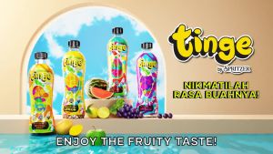 Spritzer Tinge Flavoured Drink Lemon (450ML X 24)