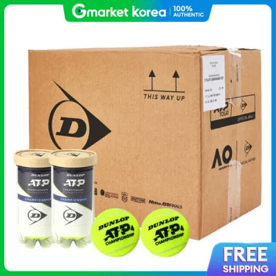 Dunlop | Dunlop Tennis Ball Championship Atp Match Ball 36 Cans 1 Box New