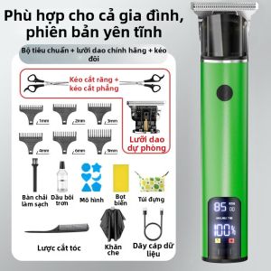 CHELINI | Máy Cắt Tóc & Cạo Râu Điện Tử Hiển Thị Số