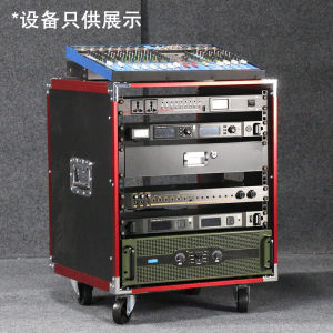 12U Flight Case 16U Stage Mixer Stand Amplifier Cabinet 10U Red Aluminum Professional KTV Microphone Bubble Wrap Chassis