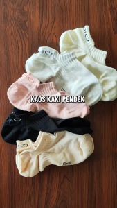 113-20 Kaos Kaki Wanita - Kaos Kaki Pendek Bawah Mata Kaki - Ankle Socks - Kaus Kaki Katun Korean ABG Socks Women Cotton Premium
