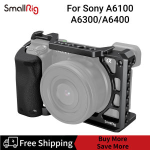SmallRig A6400 Camera Cage with Silicone Handle for Sony A6100 / A6300 / A6400 3164