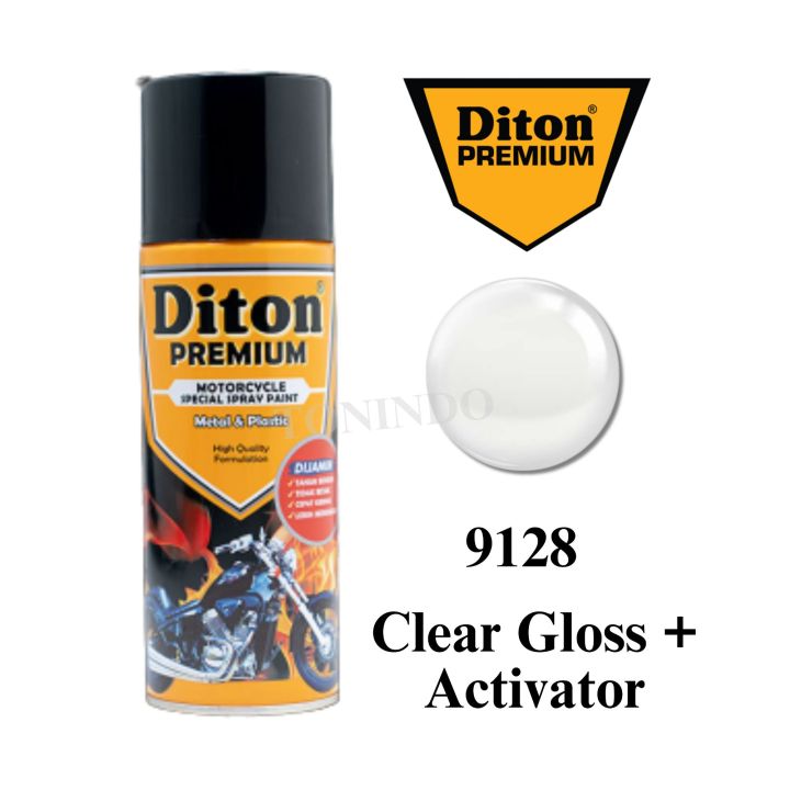 Cat Semprot DITON Premium Clear Gloss Clear Doff 400ml Clear Coat