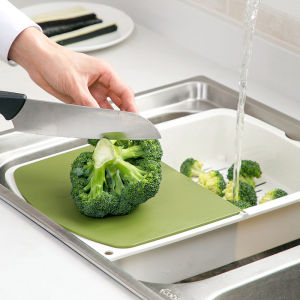 Bàn Đập Bằng Nhựa Đa Năng Ba Trong Một Bàn Đập Nấu Ăn Bàn Đập Rau Củ Bàn Đập Rau Củ Có Khay Thoát Nước Bàn Đập Nấu Ăn Kiểu Nhật Bản Cho Gia Đình