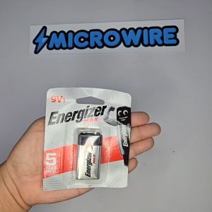 MW Energizer 9V Battery (1 pc) Energizer Max 9V Alkaline Batteries
