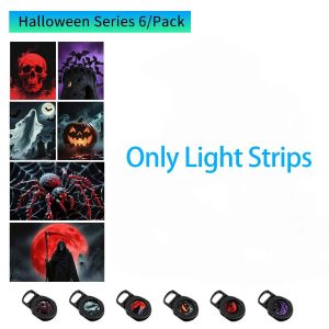 5V USB Plug in Projection Lamp Planet Halloween Christmas Theme Replacement Lamp Strip Indoor Ceiling Decoration Projection Lamp
