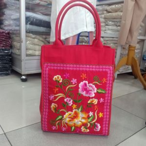 tas bordir / tas bordir  sulaman suji tas selempang bahu wanita