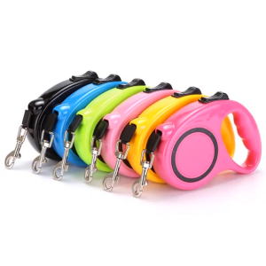 3m and 5m Assorted Pet Automatic Adjustable Retractable Nylon Leash for Small Dog Cat Pet Supplies