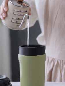 PO: Drip to go coffee dripper Stainless Steel Vacuum Insulated tumbler with hand drip filter - 350ml