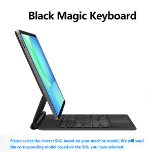 AJIUYU Magic Keyboard Case for Samsung Galaxy Tab S10 FE+ 13.1" & S10/S9/S8 Ultra 14.6" Tablet Smart Magnetic Book Cover Folio