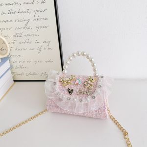 Túi Đeo Chéo Mini Thời Trang Cho Bé Gái Túi Đeo Vai Một Bên Dễ Thương Túi Công Chúa Hoạt Hình Túi Xách Trẻ Em Túi Đeo Hông