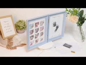 Baby Hand And Footprint Kit Home Family Decoration Ornaments Baby Footprint Kit