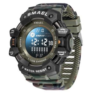 SMAEL | SMAEL Luxury Stopwatch Electronic Watch Mens Fashion Outdoor Countdown Army Military Men Student Alarm Digital Wristwatches