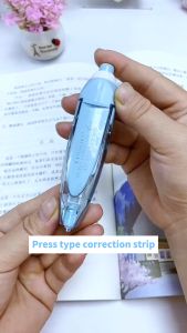 Push Type Correction Tape Stationery Refillable Portable Push Correction Tape Push